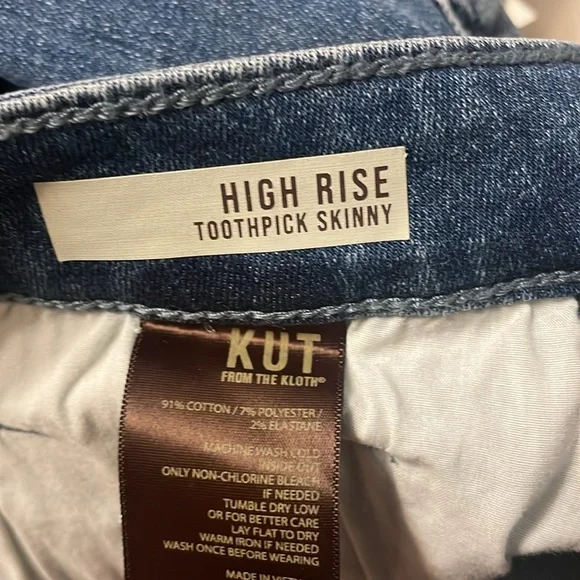 New Kut from the Kloth toothpick skinny jeans - Picture 11 of 12